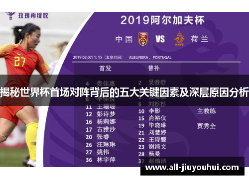 揭秘世界杯首场对阵背后的五大关键因素及深层原因分析 揭秘世界杯首场对阵背后的五大关键因素及深层原因分析
